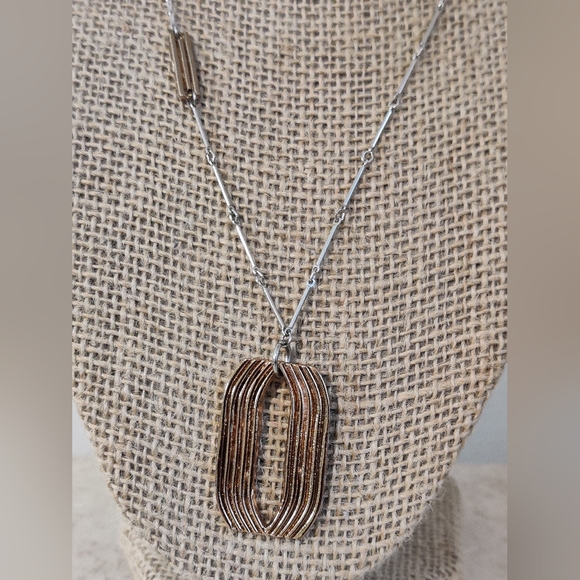 Anne Marie Chagnon Modernist Necklace - Picture 9 of 12